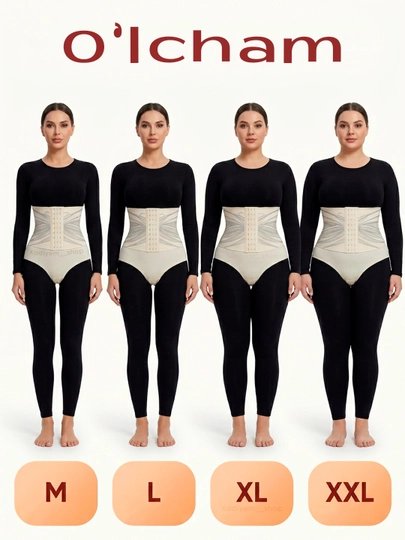 SlimFit Comfort ayollar korseti, bel va qorin uchun toraytiruvchi korset, elastik