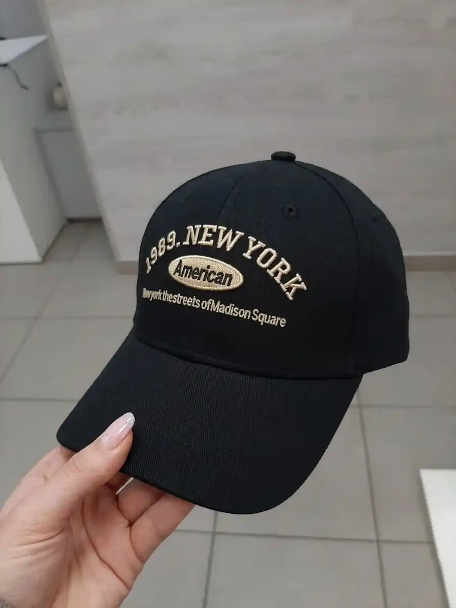 Кепка-бейсболка NEW YORK, унисекс, винтажная, летняя