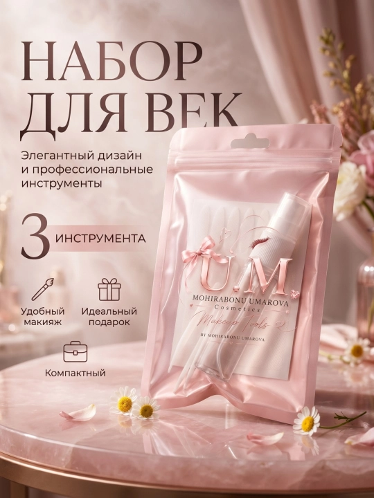 Ko‘z makiyaji uchun U.M asboblar to‘plami - 