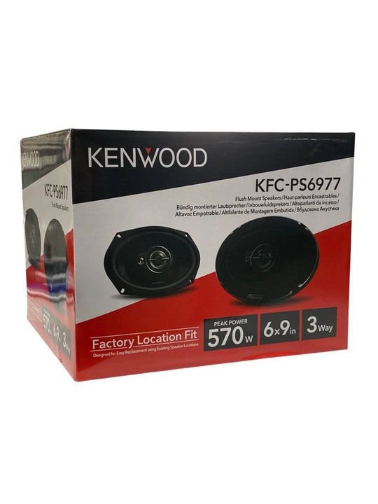 Avto kolonka, Kenwood KFC-PS6977 6x9 dyuymli qora rangli, 3 tomonlama