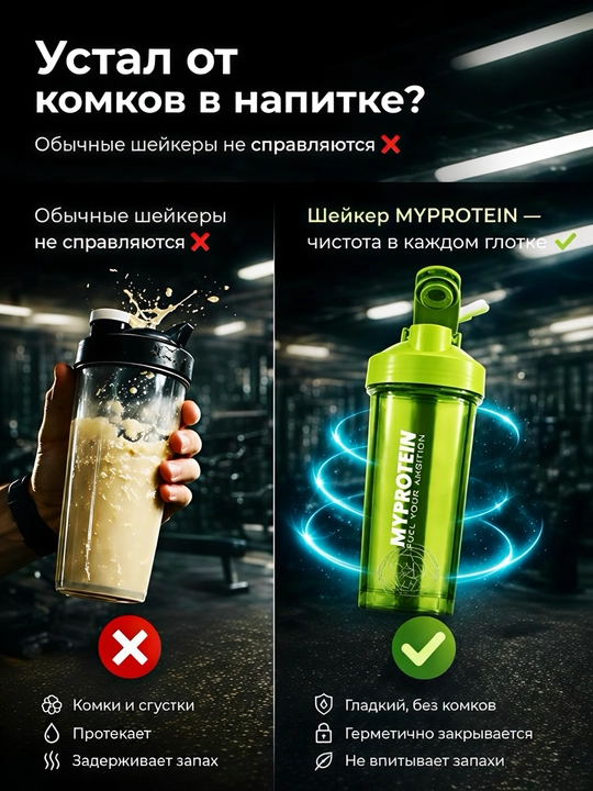 Protein va geyner uchun shaker 525 ml,Myprotein sport butilkasi,unisex