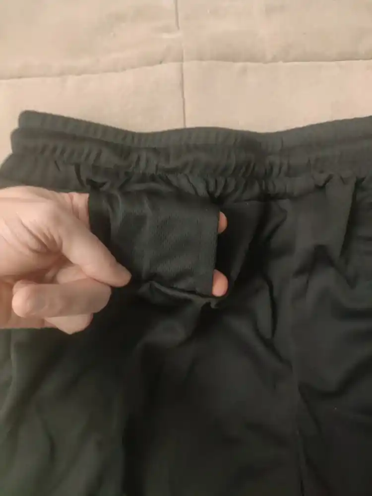 Erkaklar sport shortigi 2 tasi 1 da: tayts va telefon uchun cho'ntakli, sport va fitnes