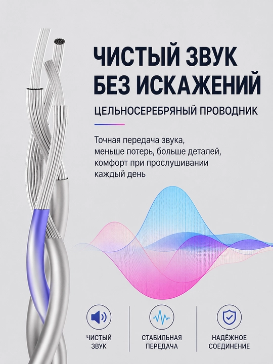 Адаптер Type-C на 3.5 мм CX31993 DAC для наушников и микрофона