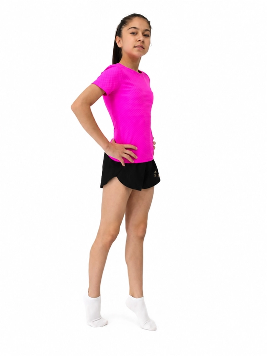 Fitnes, raqs, sport va badiiy gimnastika mashg‘ulotlari uchun FandS futbolkasi