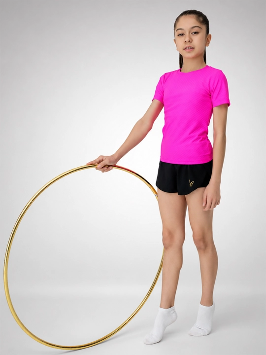 Fitnes, raqs, sport va badiiy gimnastika mashg‘ulotlari uchun FandS futbolkasi