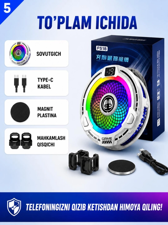 Telefon sovutgichi, gaming cooler, kulerlar, kuler pubg, telefon aksessuarlari, MEMO CX07
