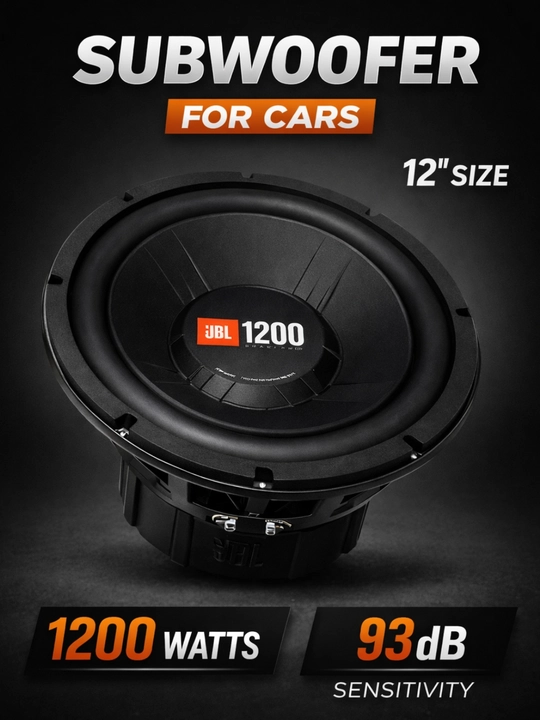 Сабвуфер JBL GT5-S12, 1200 Вт. - 