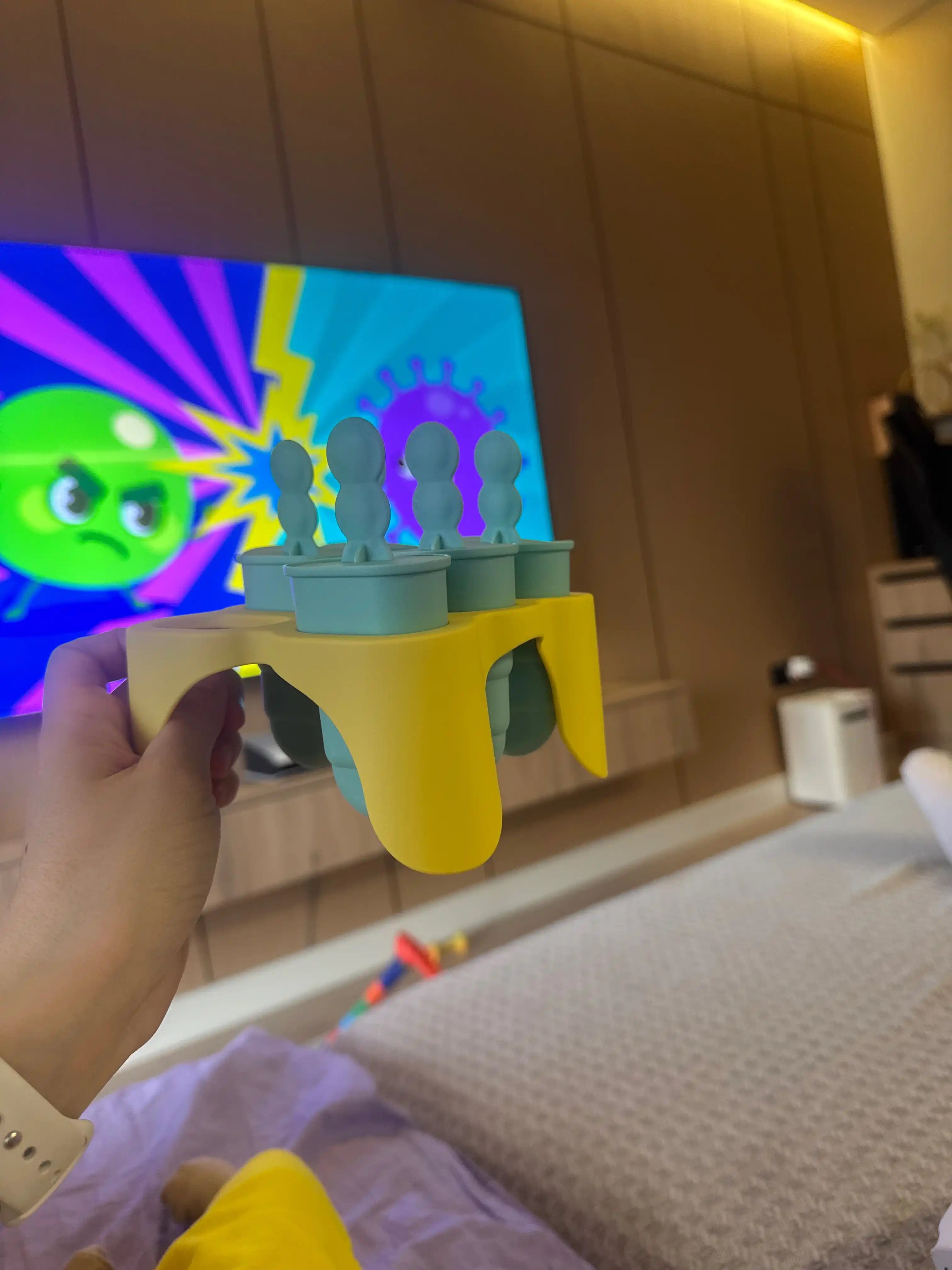 Форма для мороженого, фруктового льда, конфет, IKEA Uppfylld, 6 штук