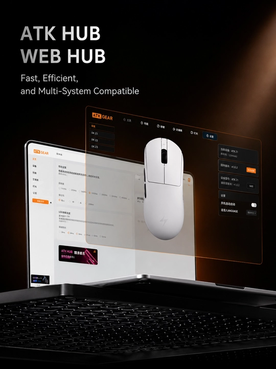 ATK A9 SE 2.0 WIRELESS o'yin sichqonchasi