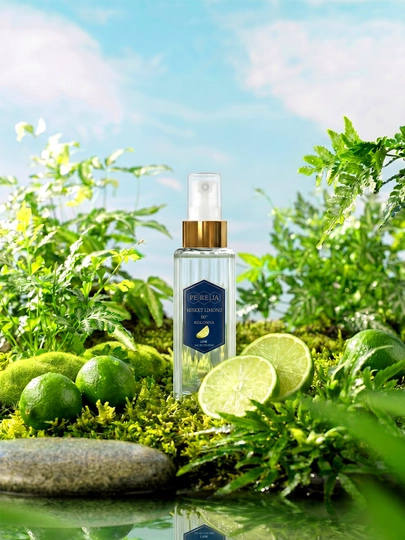 Одеколон 100 мл — лимон, освежающий Body Mist, антисептик