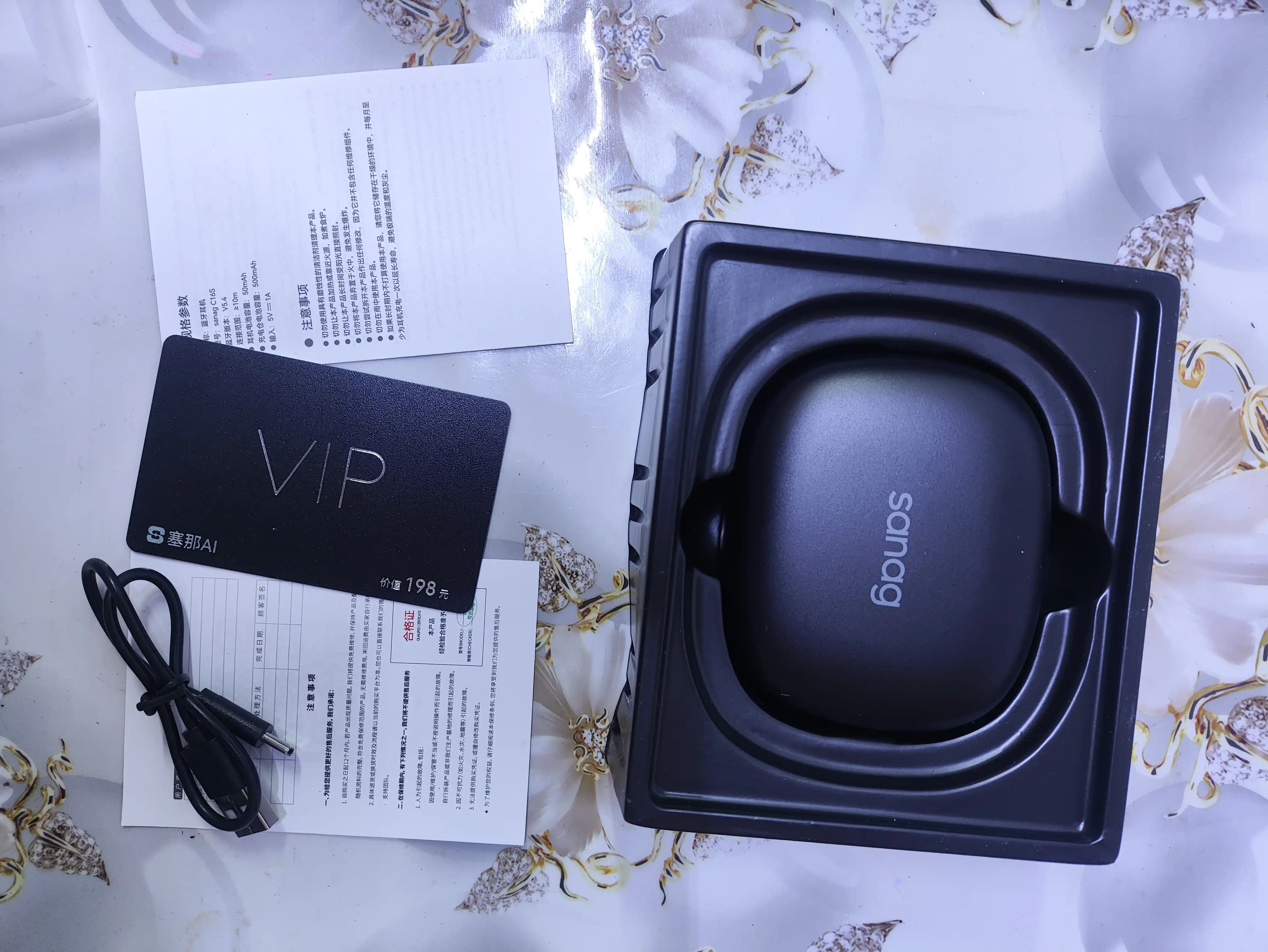 OWS Bluetooth simsiz quloqchinlar sanag C16S