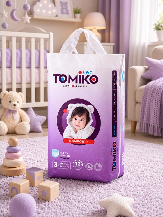 Подгузники - трусики Tomiko Comfort+