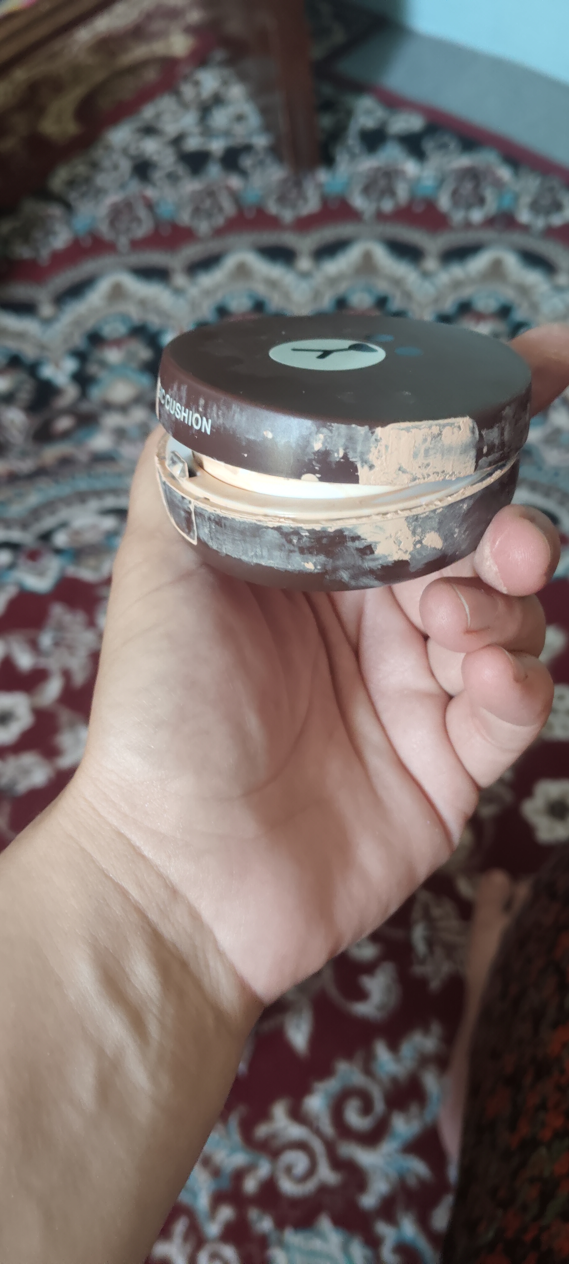 Tonal kushon krem upasi, spf 50, zaxira refil bilan BB kremi, pudra, 15 g