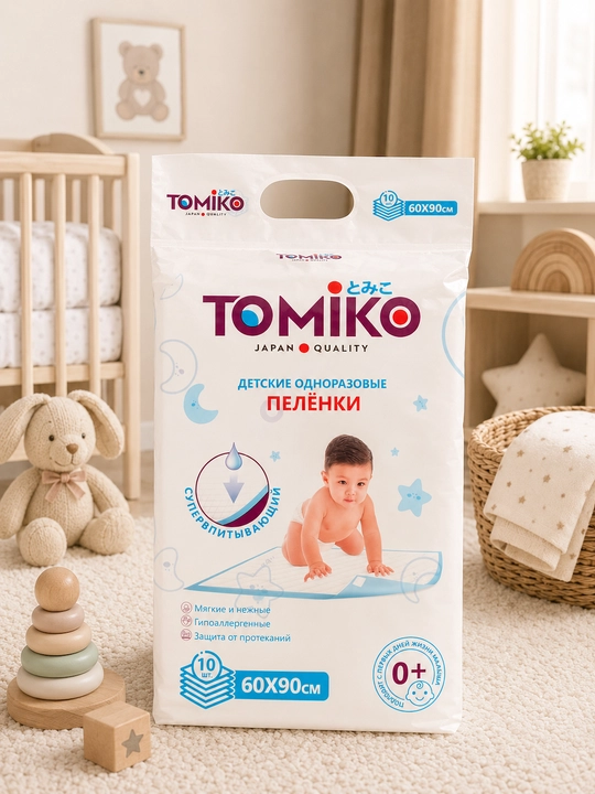 Tomiko bir martalik yo‘rgaklari, 10 dona - 