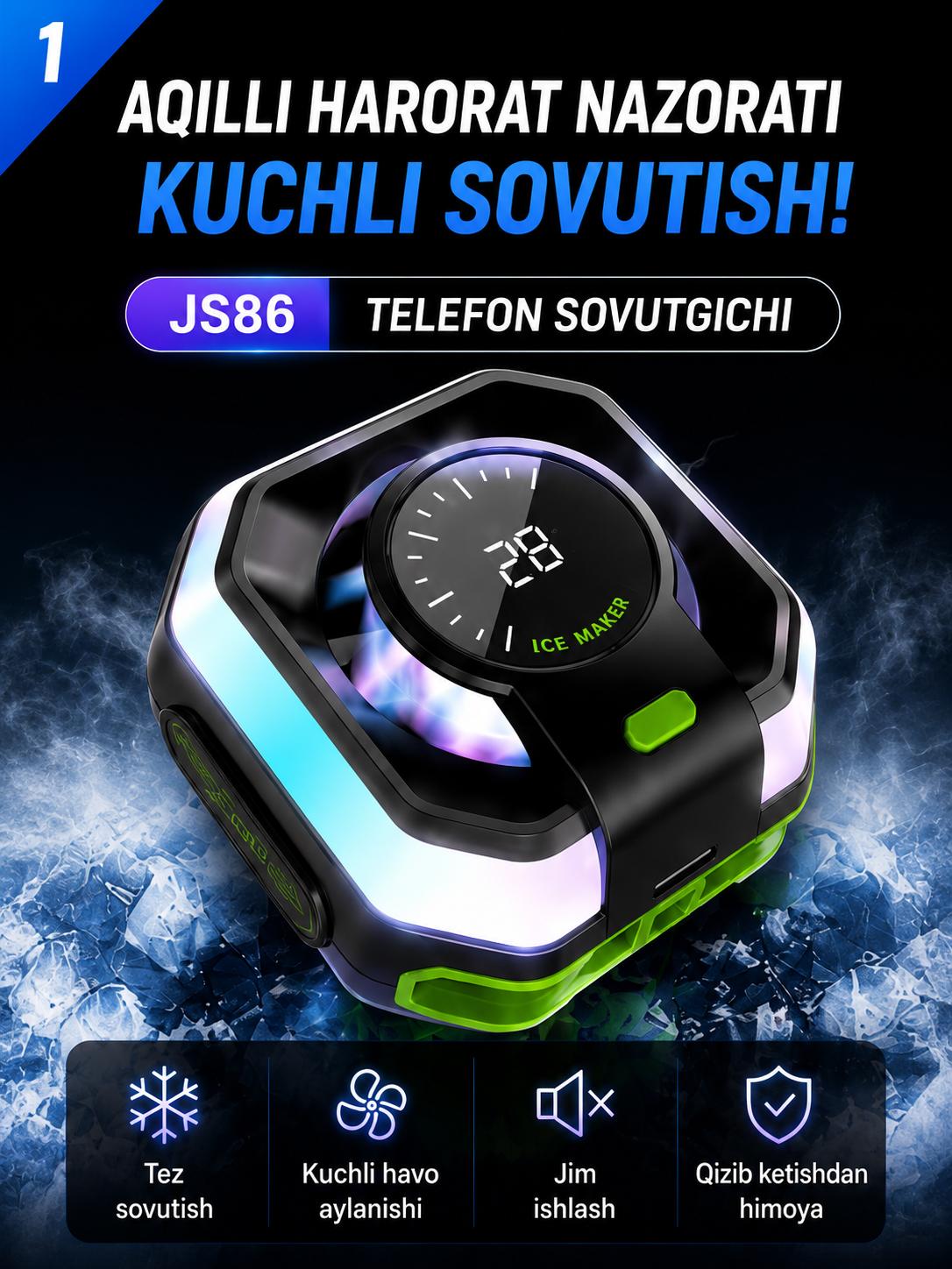 MEMO CX07/CX15, кулер для телефона, охладитель смартфона Android и iPhone - 