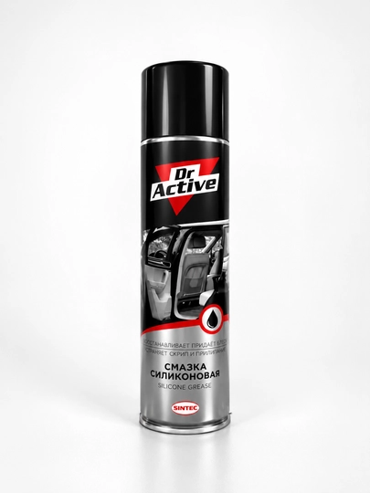 Silikon moylash spreyi Dr.Active, rezina va plastik uchun, avtomobil parvarishi