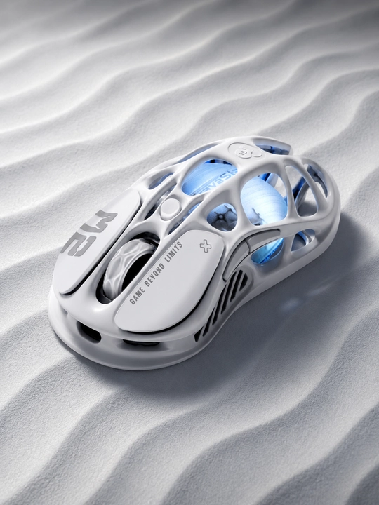 GRAVASTAR MERCURY M2 (OPALINE WHITE) o‘yin sichqonchasi