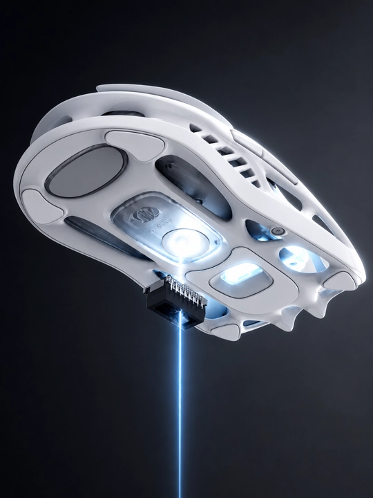 GRAVASTAR MERCURY M2 (OPALINE WHITE) o‘yin sichqonchasi