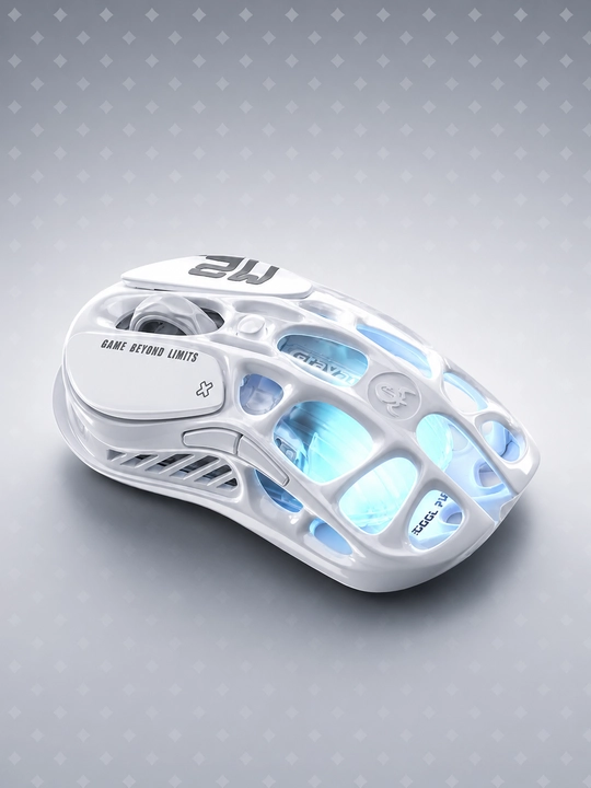 GRAVASTAR MERCURY M2 (OPALINE WHITE) o‘yin sichqonchasi