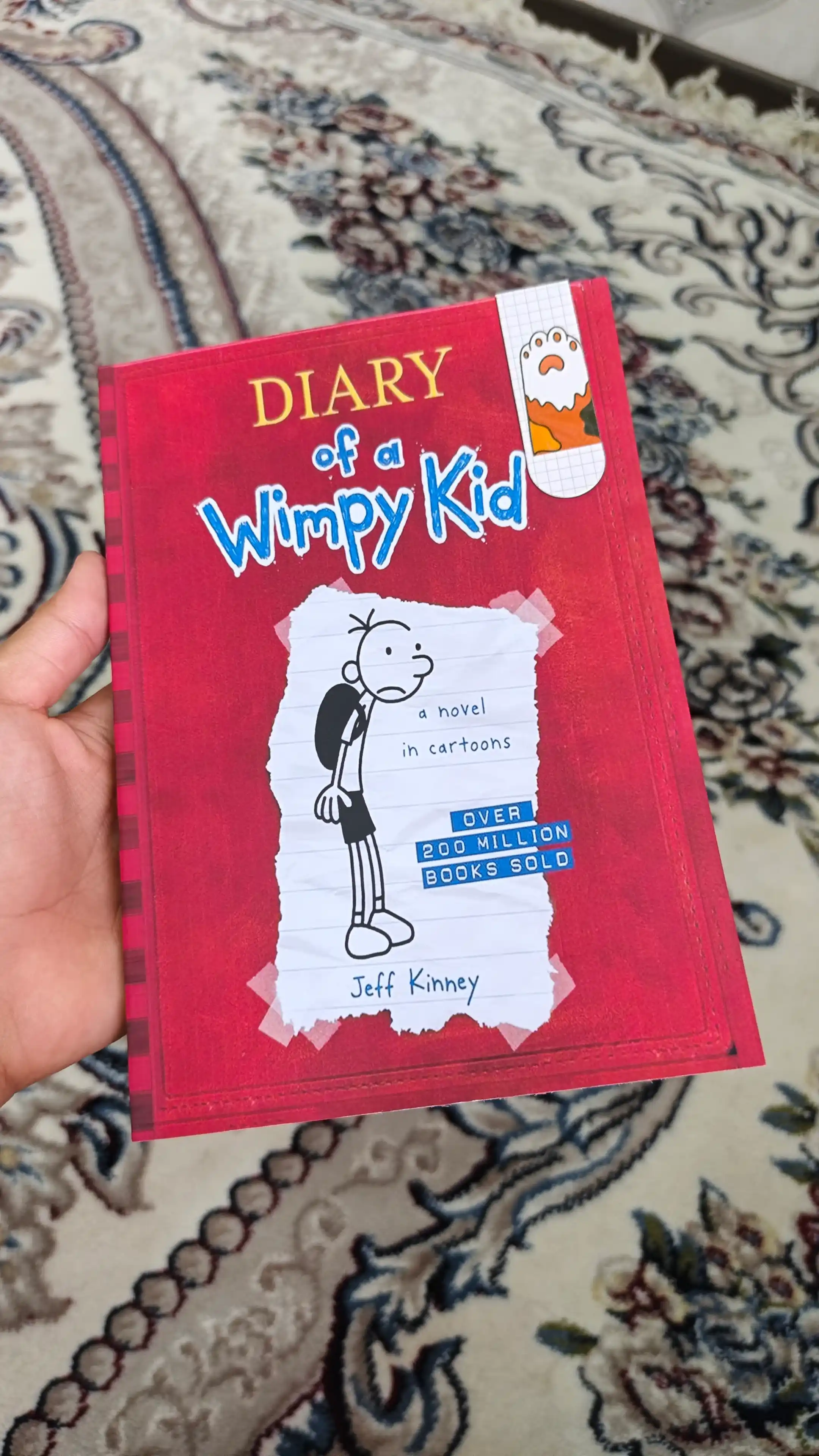 Book 1: Diary of a Wimpy Kid.  Jeff Kinney