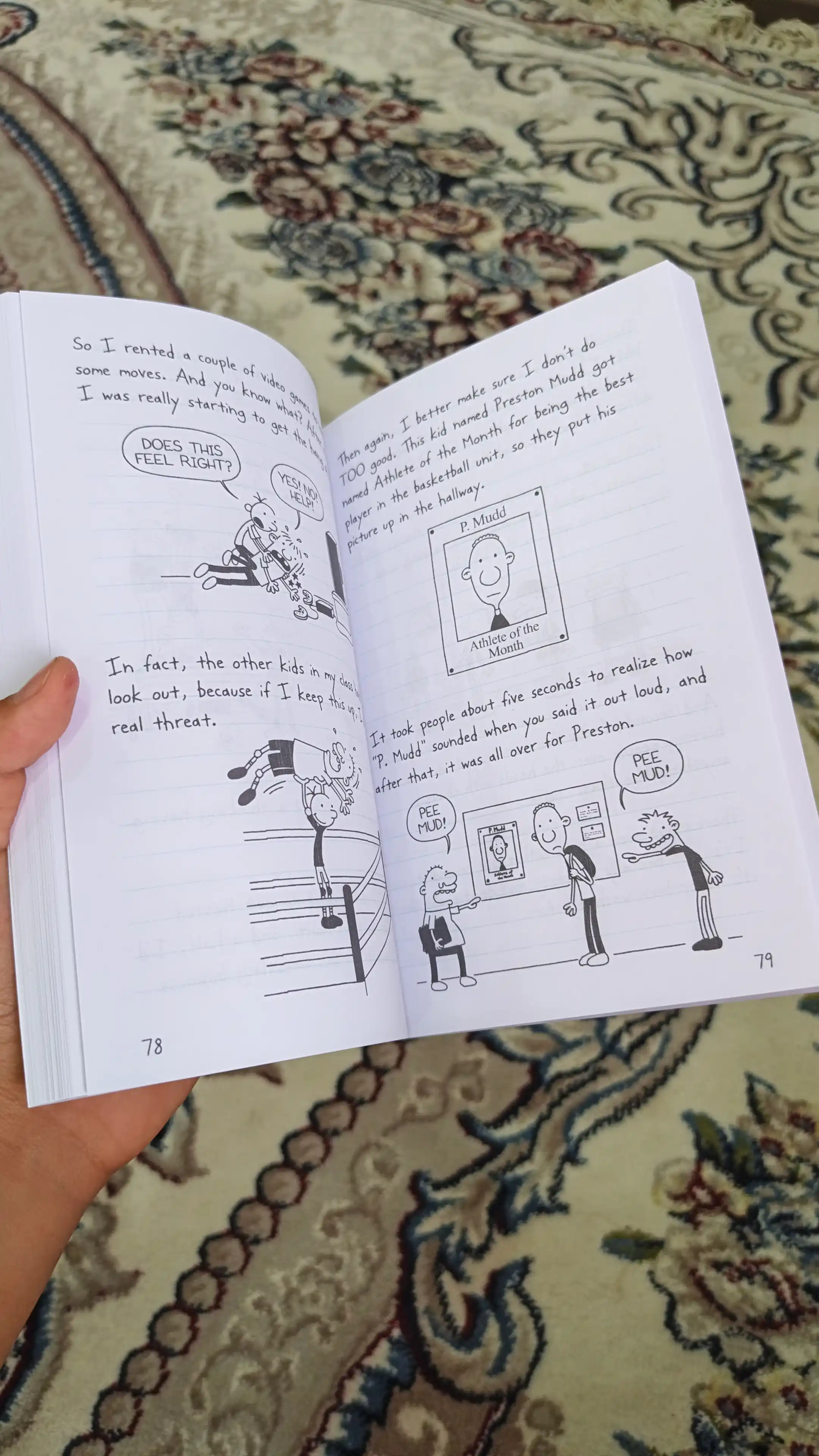 Book 1: Diary of a Wimpy Kid.  Jeff Kinney