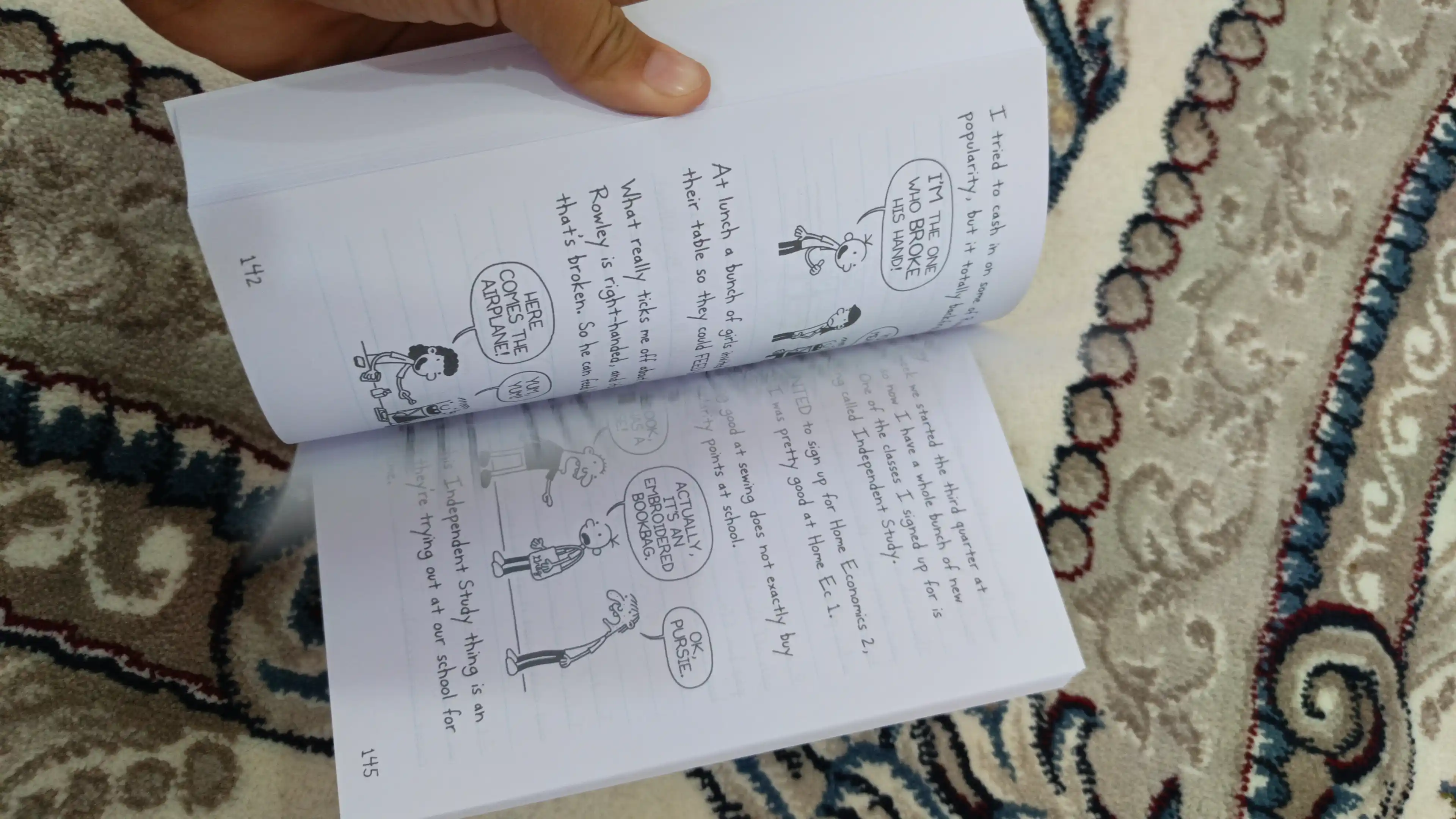 Book 1: Diary of a Wimpy Kid.  Jeff Kinney