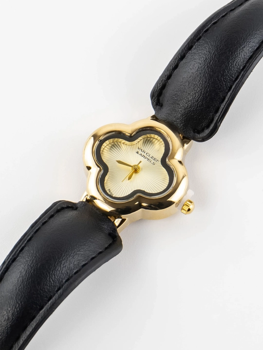 Женские часы Van Cleef стиль, ремешок экокожа