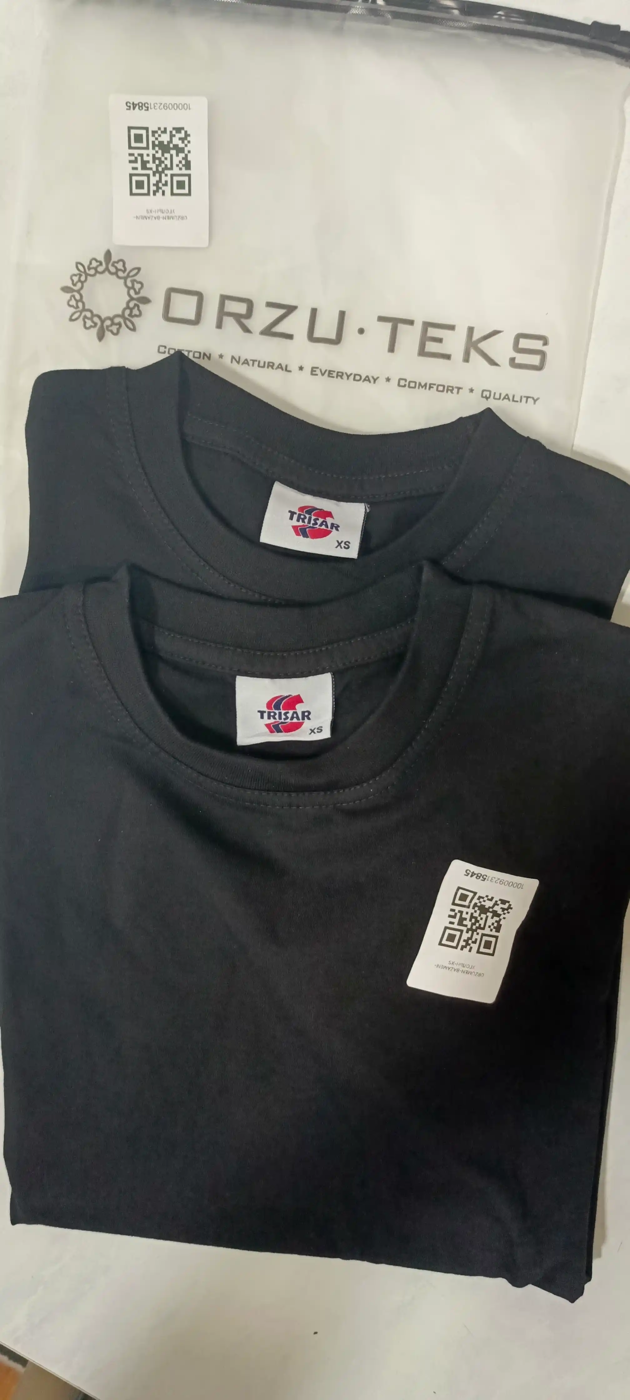Erkaklar bazaviy futbolkasi, printsiz, 100% paxta, bir rangli, 5XL gacha, ORZU-TEKS