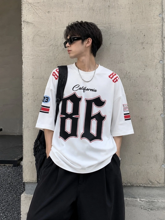 Унисекс oversize футболка — streetwear стиль для повседневных образов  
