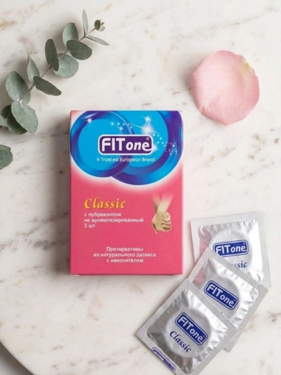 FITone prezervativlari - Klassik, Qulupnay va Apelsin