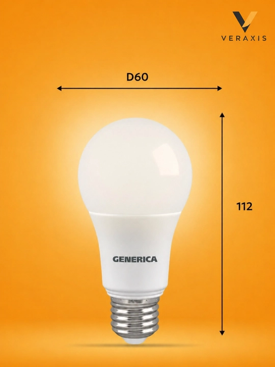 LED lampochka E27 10, 12, 15, 20W, energiya tejaydigan 6500K, A+ lampa, A60