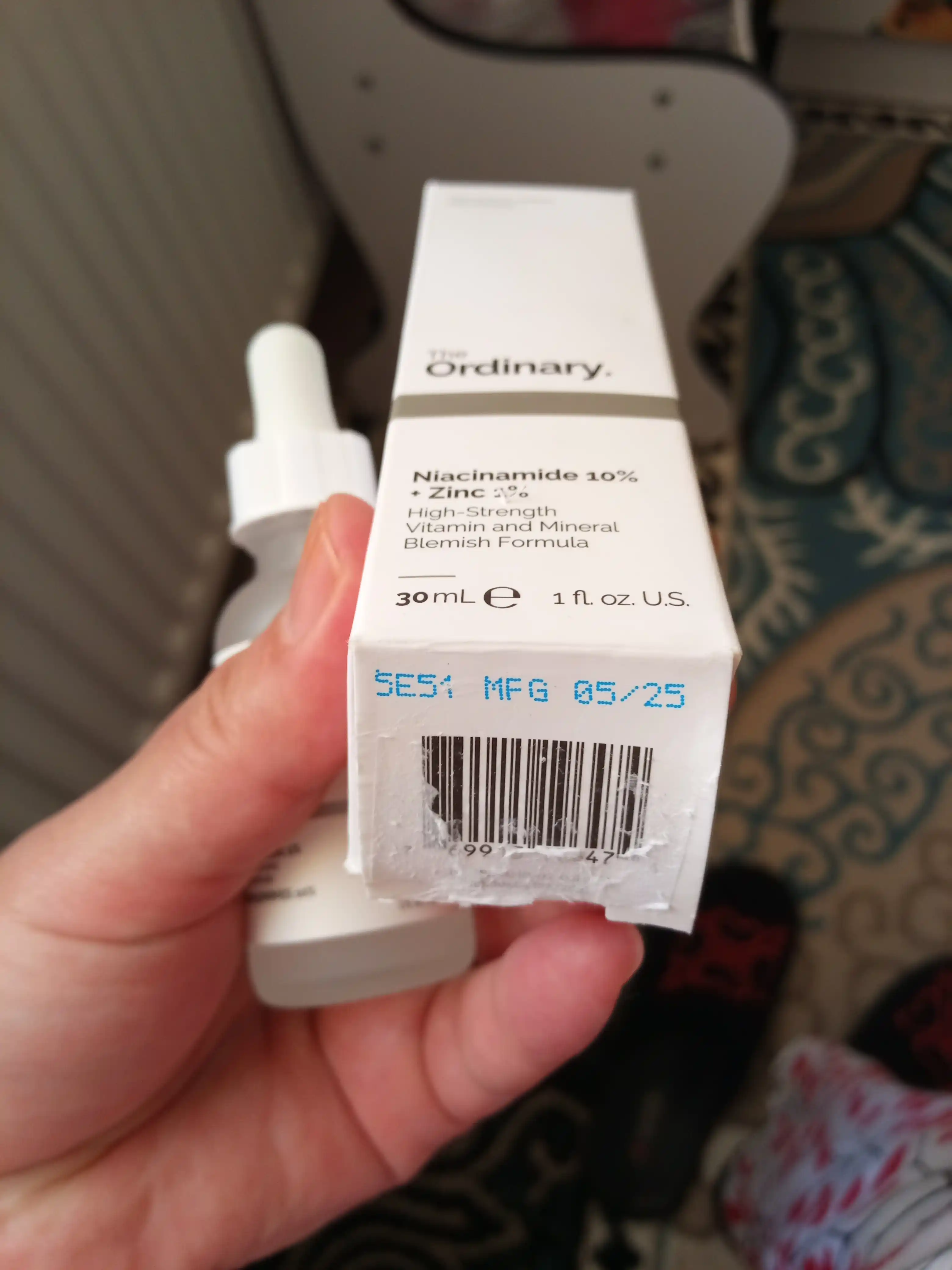 Сыворотка для лица The Ordinary Niacinamide 10% + Zinc 1%, 30 мл