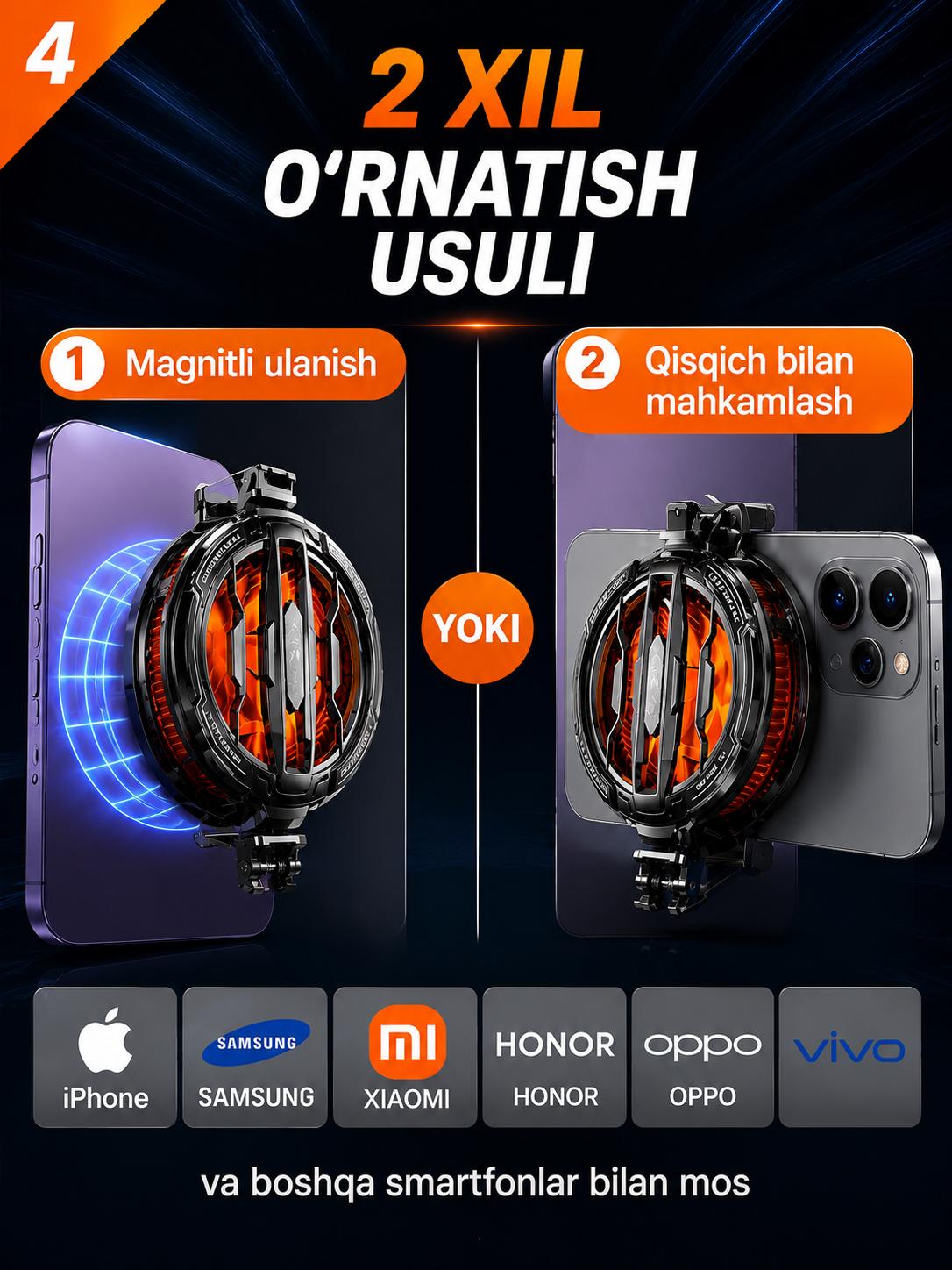 Telefon sovutgichi, gaming cooler, kulerlar, kuler pubg, telefon aksessuarlari, MEMO CX07
