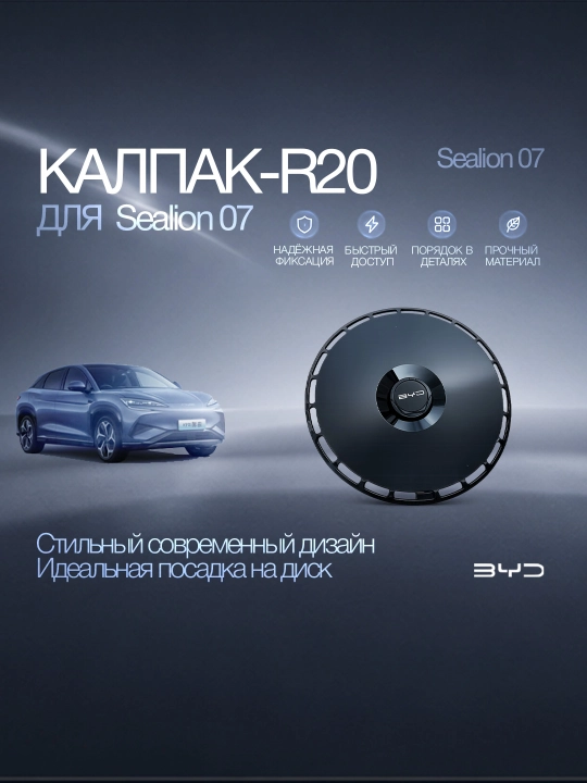 Колпак диска R20 BYD Sealion 07 - 