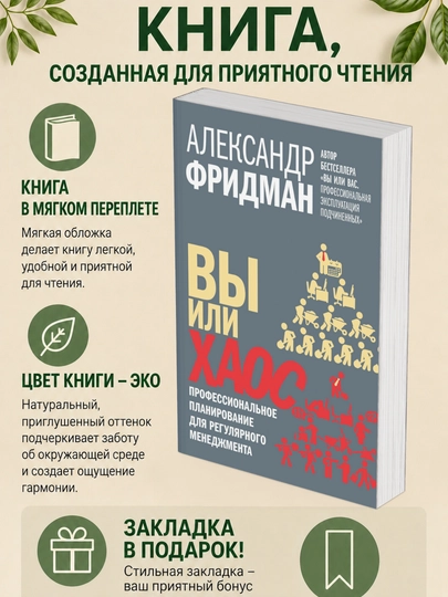 Александр Фридман. Вы или хаос. Профессиональное планирование для регулярного менеджмента - 