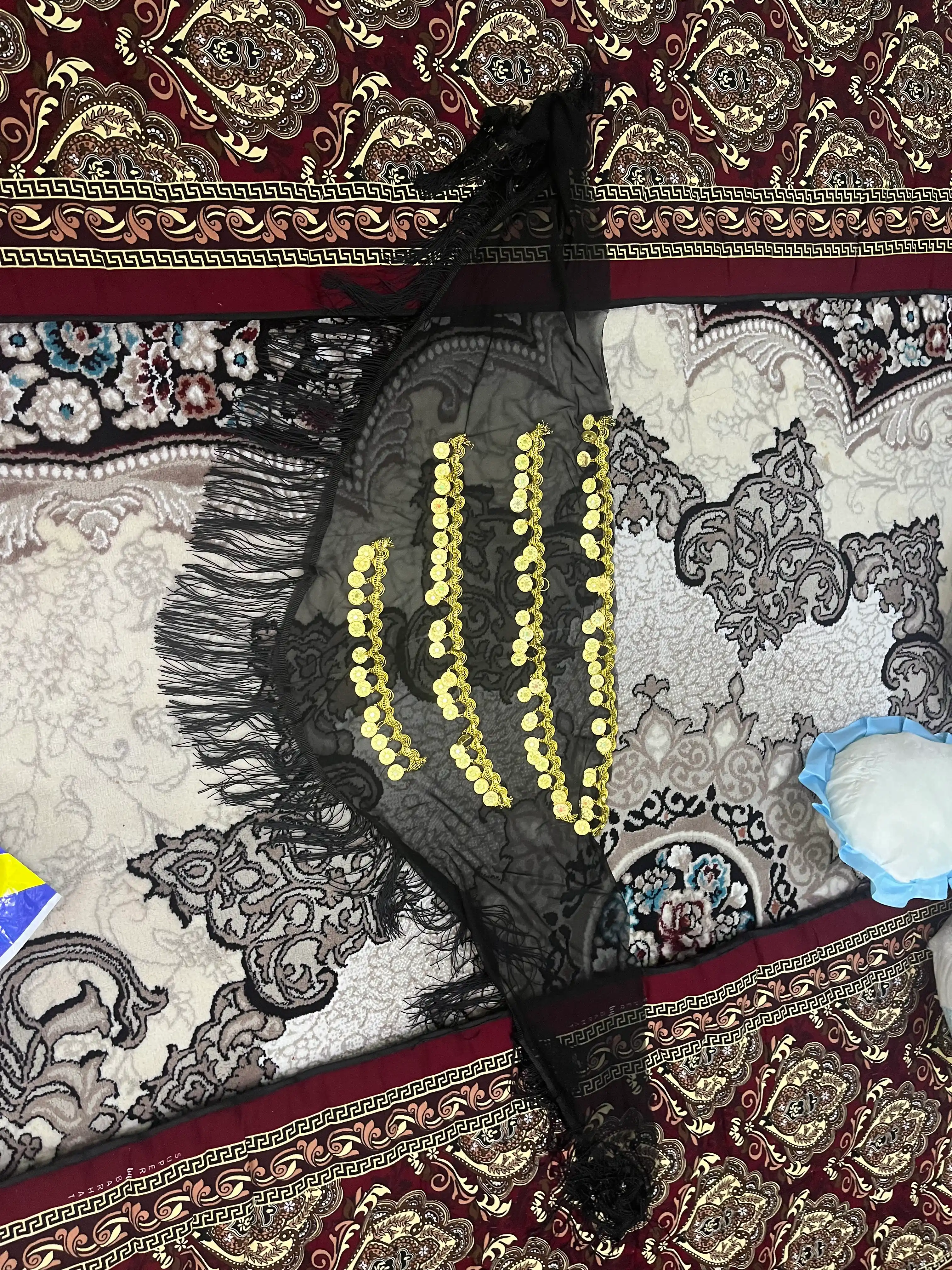 Tangali sharqona raqs belbog‘i Luxury