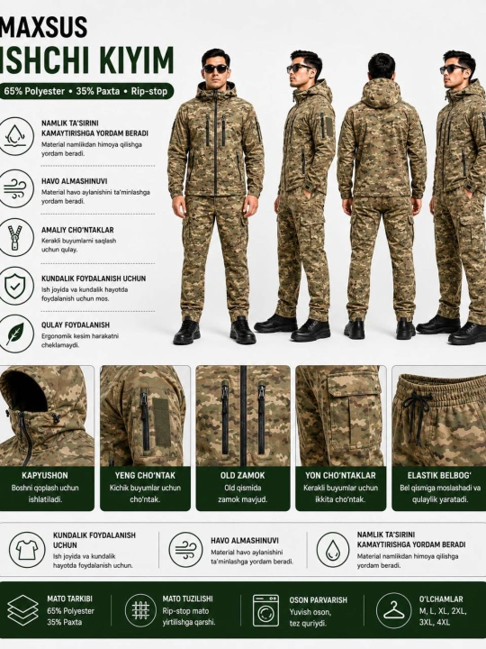 Taktik forma, maxsus forma, uniforma, flis kostyum, qishki kostyum, issiq kiyim - 