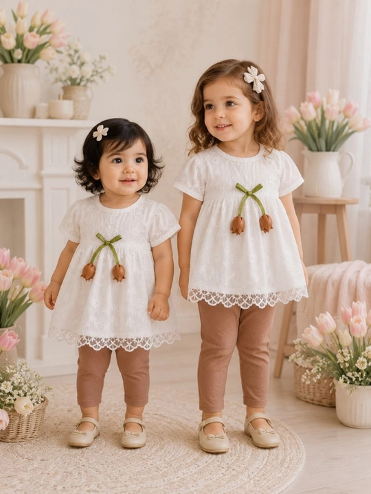 Летний комплект для девочки, кофта и шорты, из хлопка, 1-5 лет