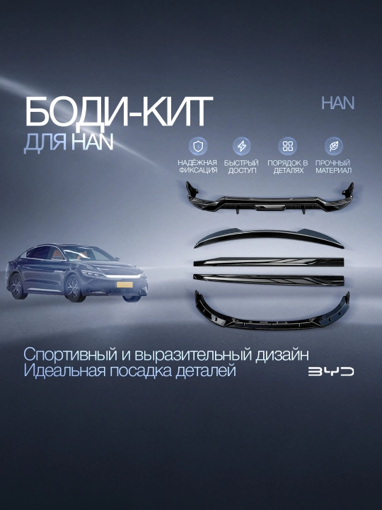 Обвес кузова BYD Han - 