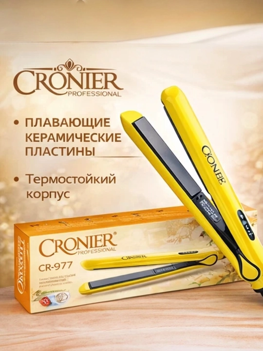 CRONIER, CR-977, ayollar uchun professional soch tekislagich