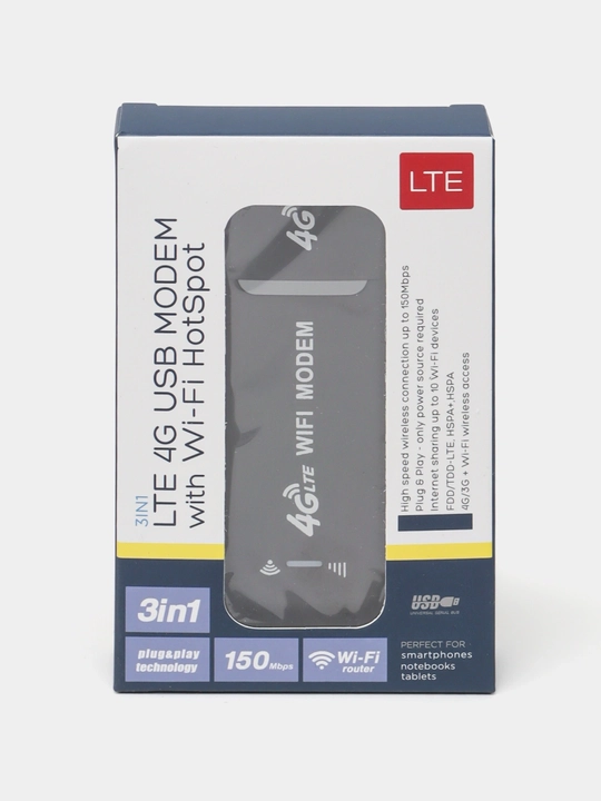 4G USB modem adapter, Sim kartali Wifi, Wifi tarqatuvchi router,ulanish nuqtasi, 4 g modem