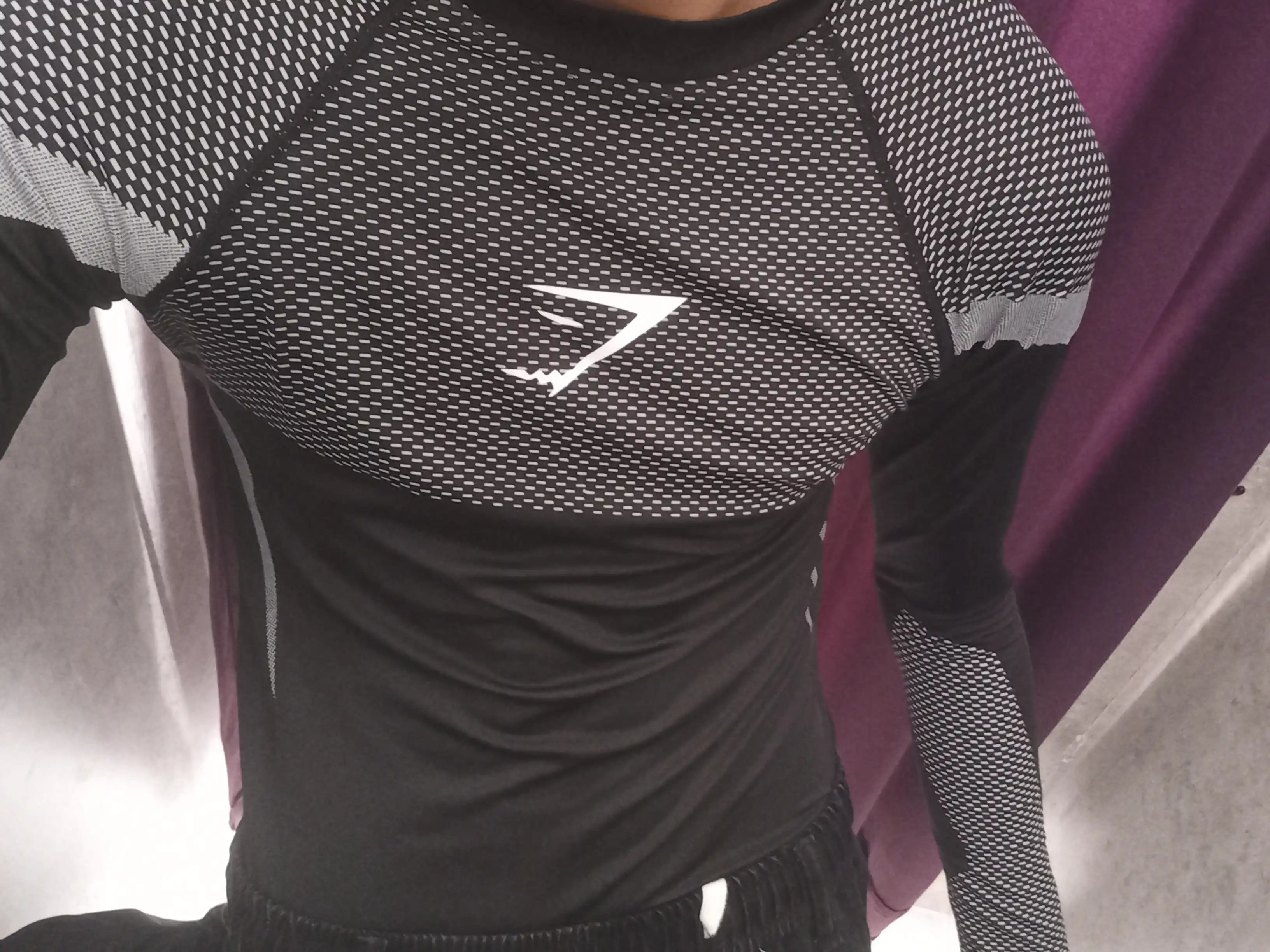 Kompression rashgard, uzun yengli, sport, erkaklar, fitnes uchun