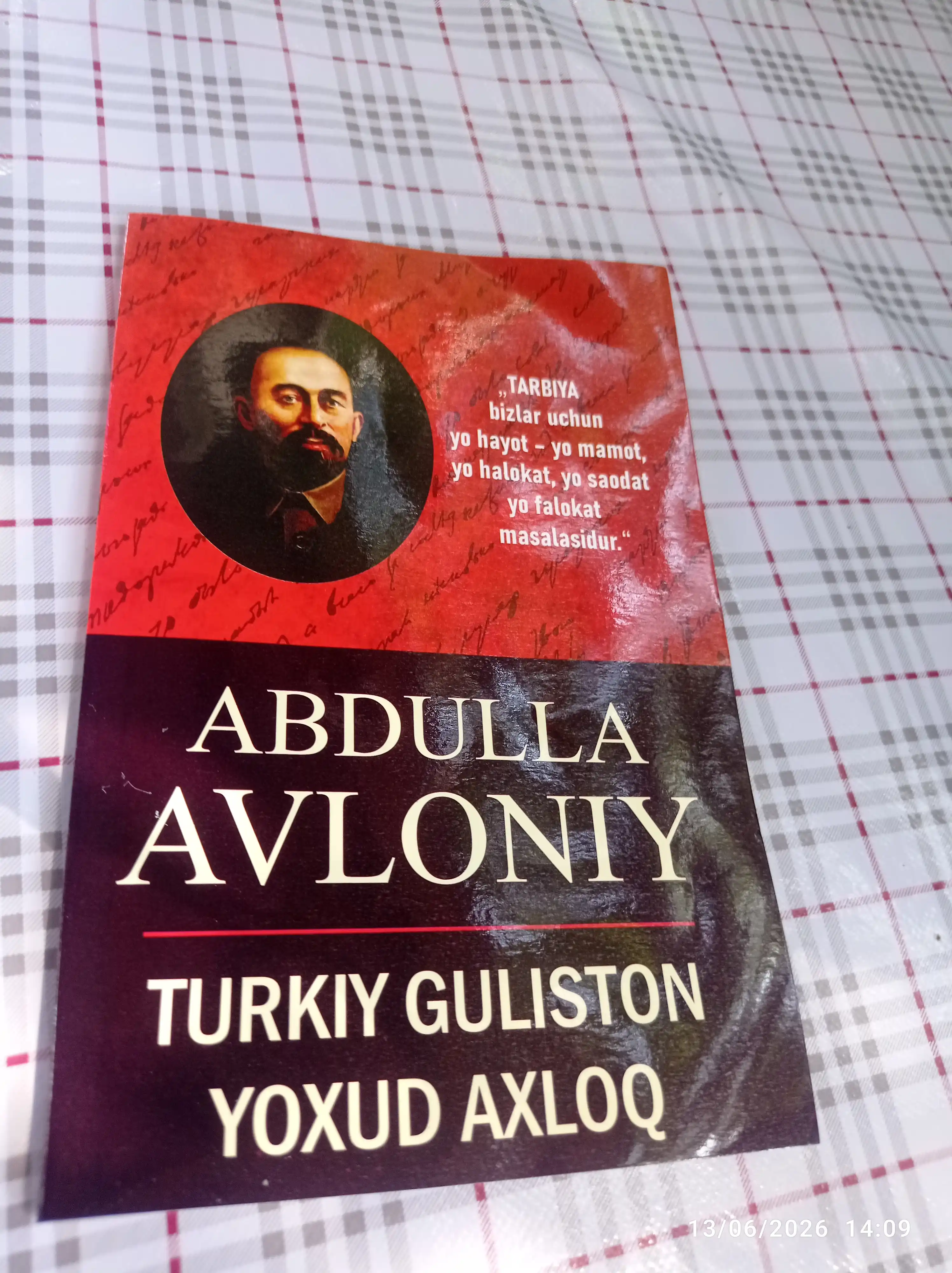 Turkiy Guliston yoxud axloq, Abdulla Avloniy