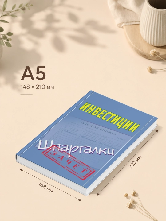 Инвестиции. Шпаргалки