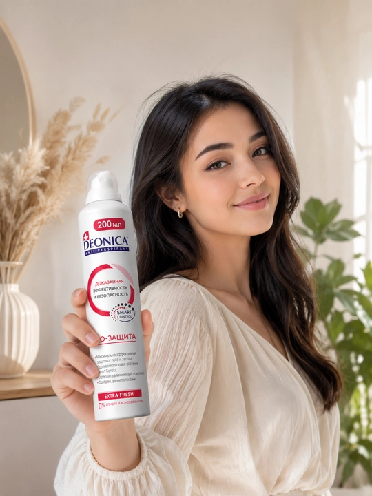 Antiperspirant dezodorant Deonica Pudra yengilligi sprey 200 ml - 