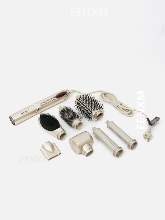 Professional fen stayler MAC-6767 fen LED displey, 8 tasi 1 soch turmaklagichi, 1600W