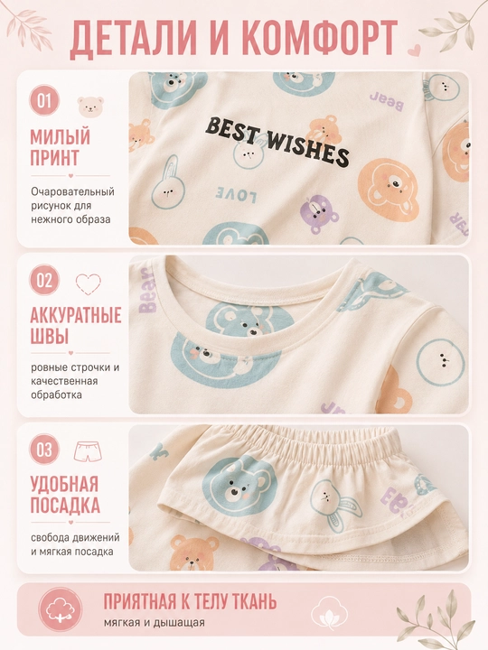 Ayollar va qizlar uchun pijama, ikki baho, uy uchun futbolka va shortik
