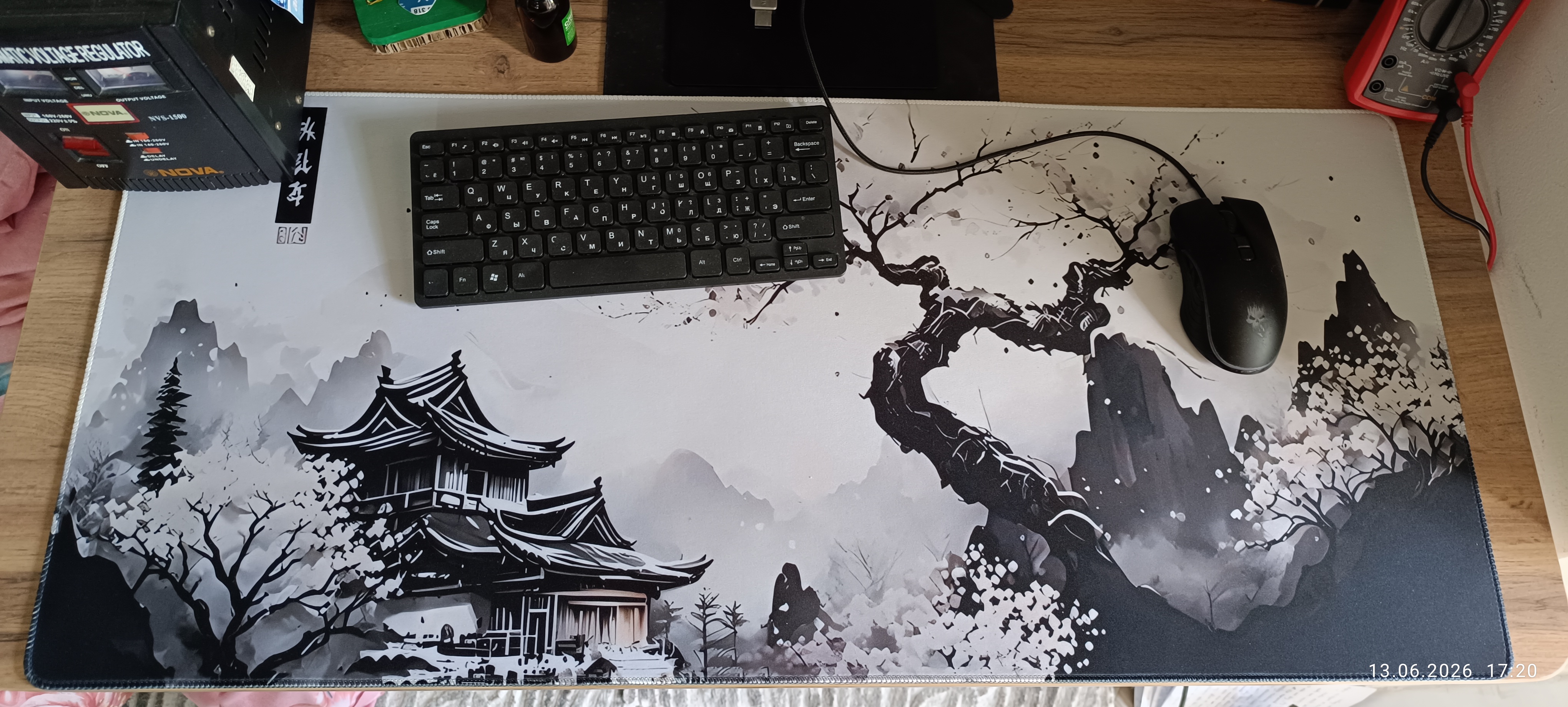 Kompyuter va sichqoncha uchun gilamcha, 900x400x3 mm