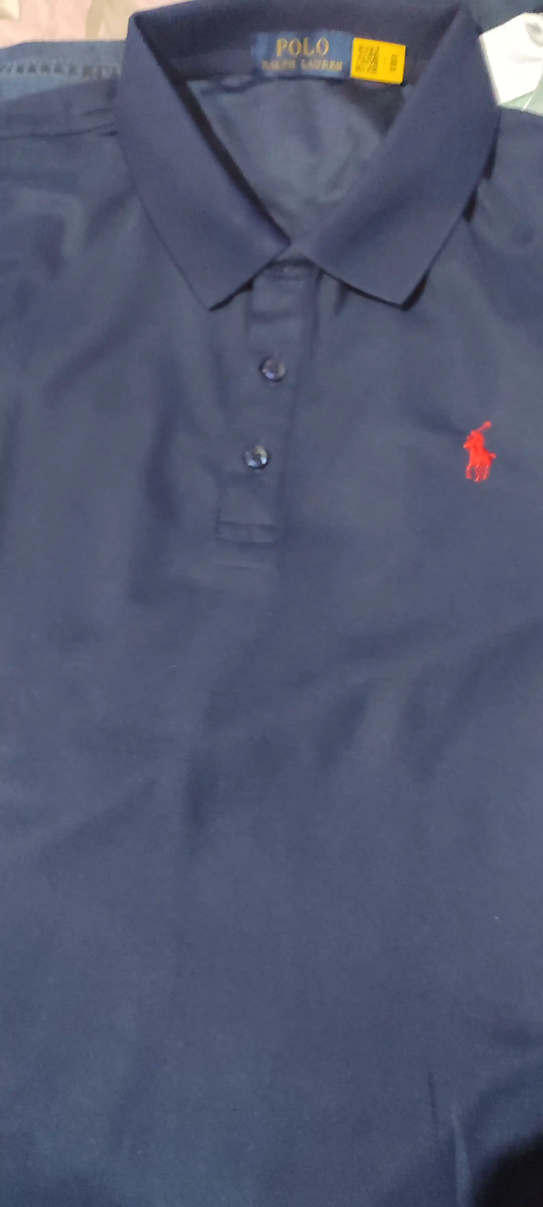Polo Ralph Lauren klassik erkaklar polo futbolkasi (100% premium paxta)