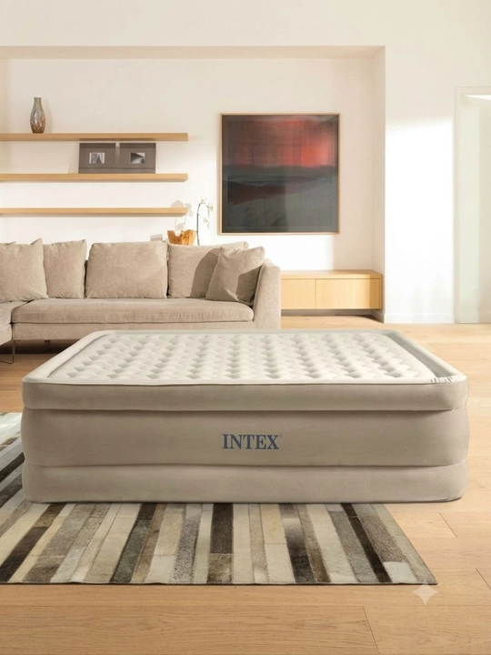 Надувной матрас INTEX 203×152×46 см - 